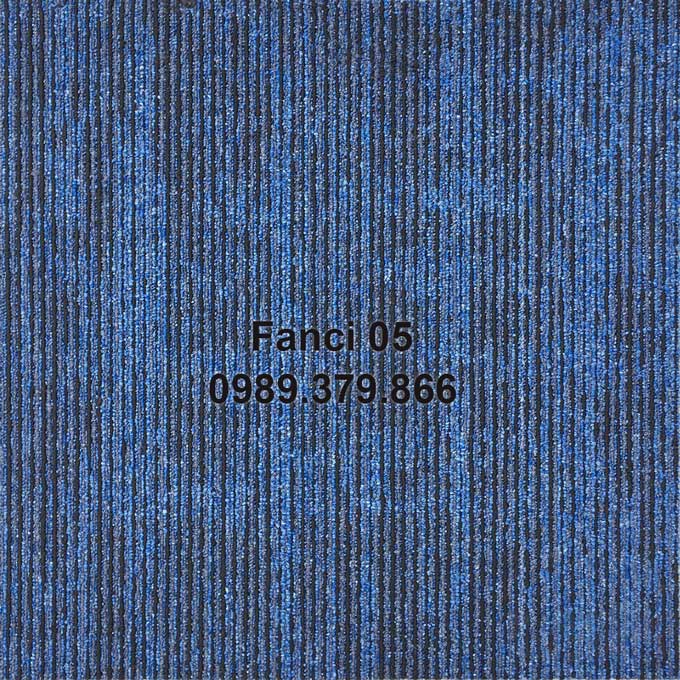 Thảm Fanci 05 màu xanh